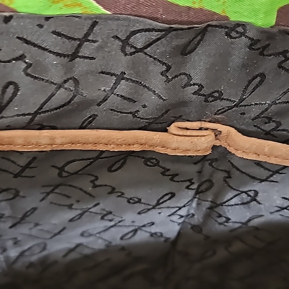 African print bag from Ghana - Picture 2 of 3